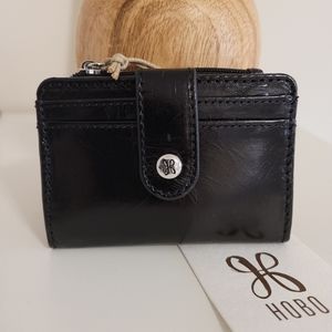 HOBO Black Leather Wallet